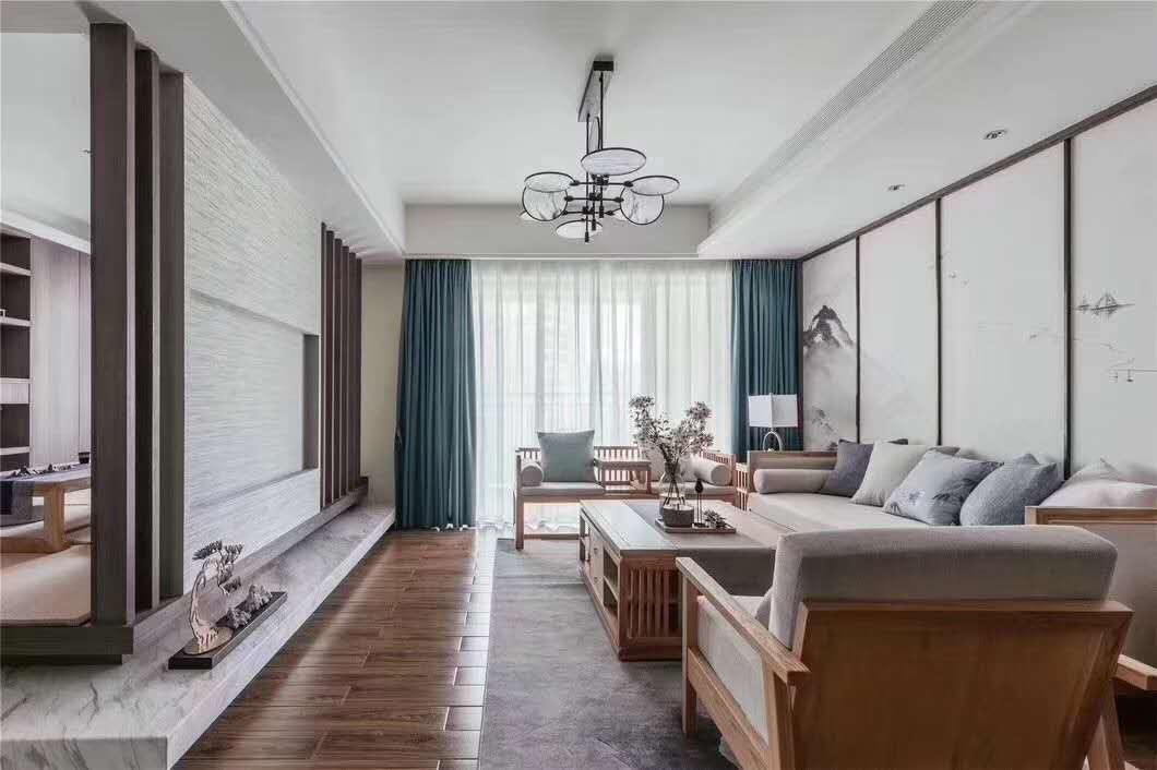 佛山市萬科金域時(shí)光(商業(yè))現(xiàn)代簡(jiǎn)約風(fēng)格三居室裝修案例